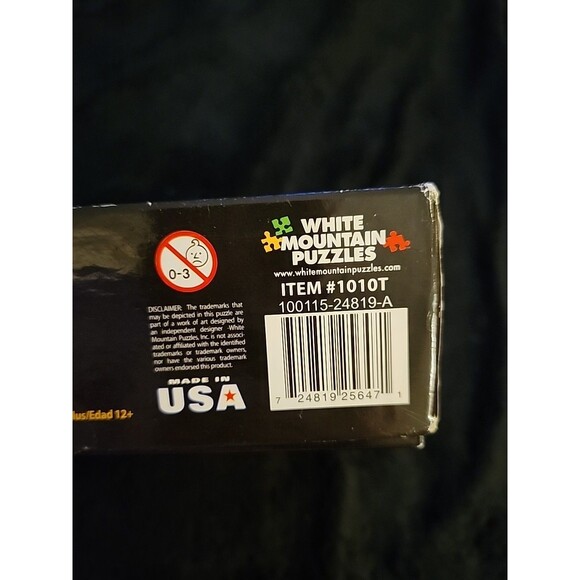 White Mountain 1000 Piece Jigsaw Puzzle FOR THE LOVE OF WINE Wine Bottles #1010T - Picture 4 of 9